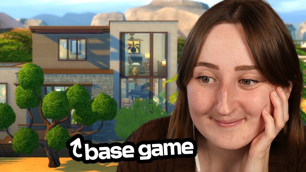 building a *luxury house* with ONLY the base game