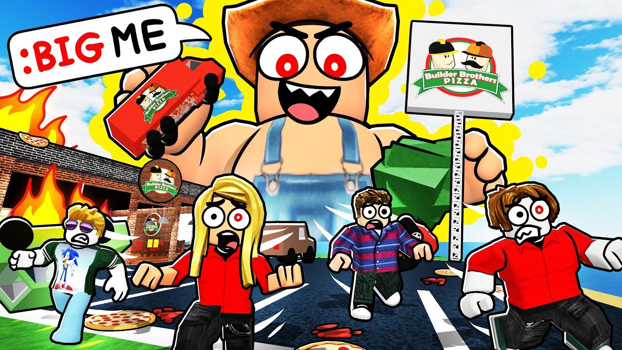 ADMIN ABUSE at ROBLOX PIZZA PLACE