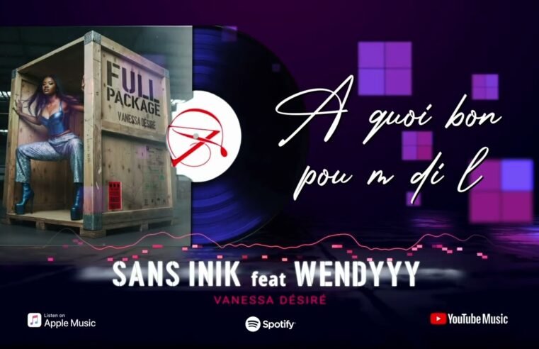 Vanessa Désiré  –  SANS INIK feat WENDYYY  [Lyrics Video]