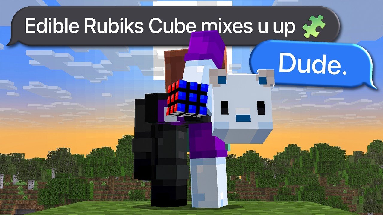 I Coded Your Terrible Food Ideas into Minecraft