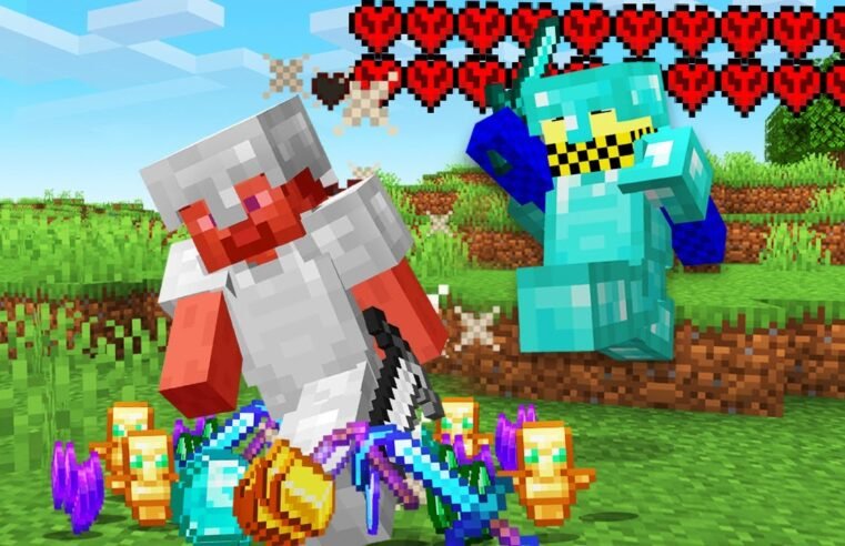 I Reached 20 Hearts in Minecraft Hunger Games!