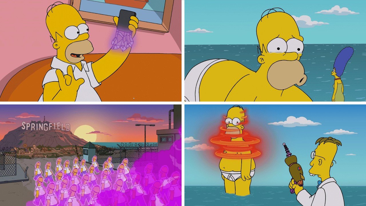 All Fortnite Simpsons Episodes (Chapter 6 Finale Live Event)