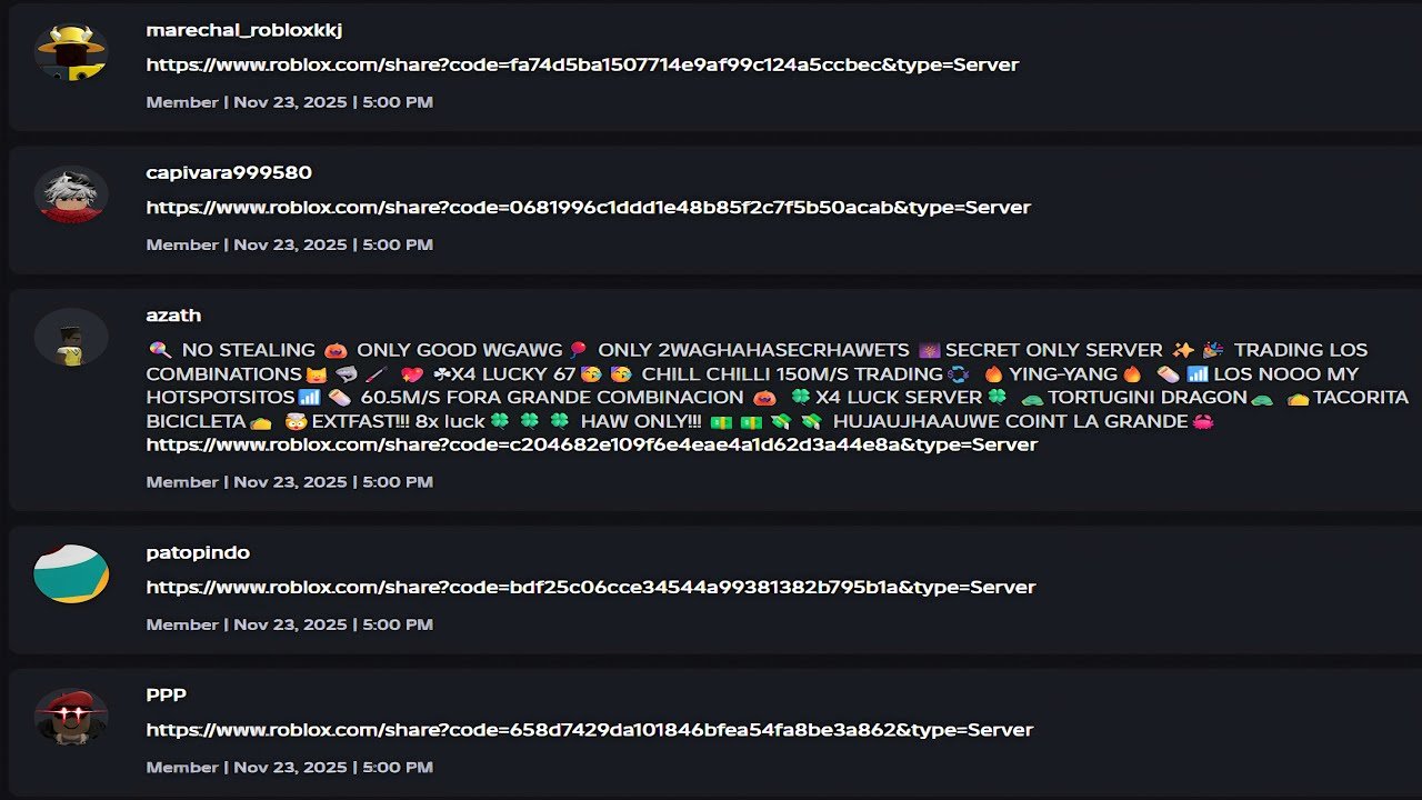 do not click these links