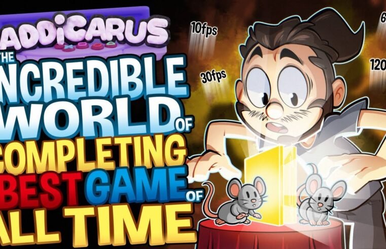 The Incredible World of Completing the Best Game of All Time – Caddicarus