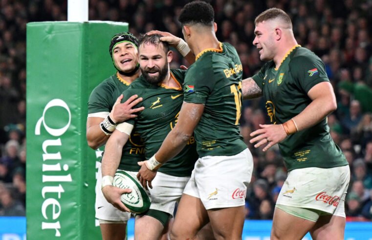 Springboks overturn Dublin hoodoo