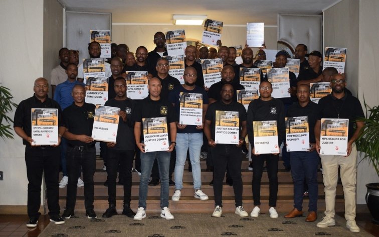 NPA holds silent walk as men lead call to protect women and children