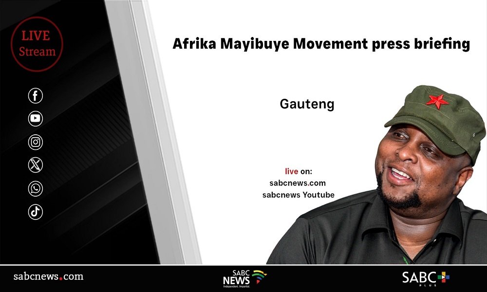 LIVE: Afrika Mayibuye Movement media briefing