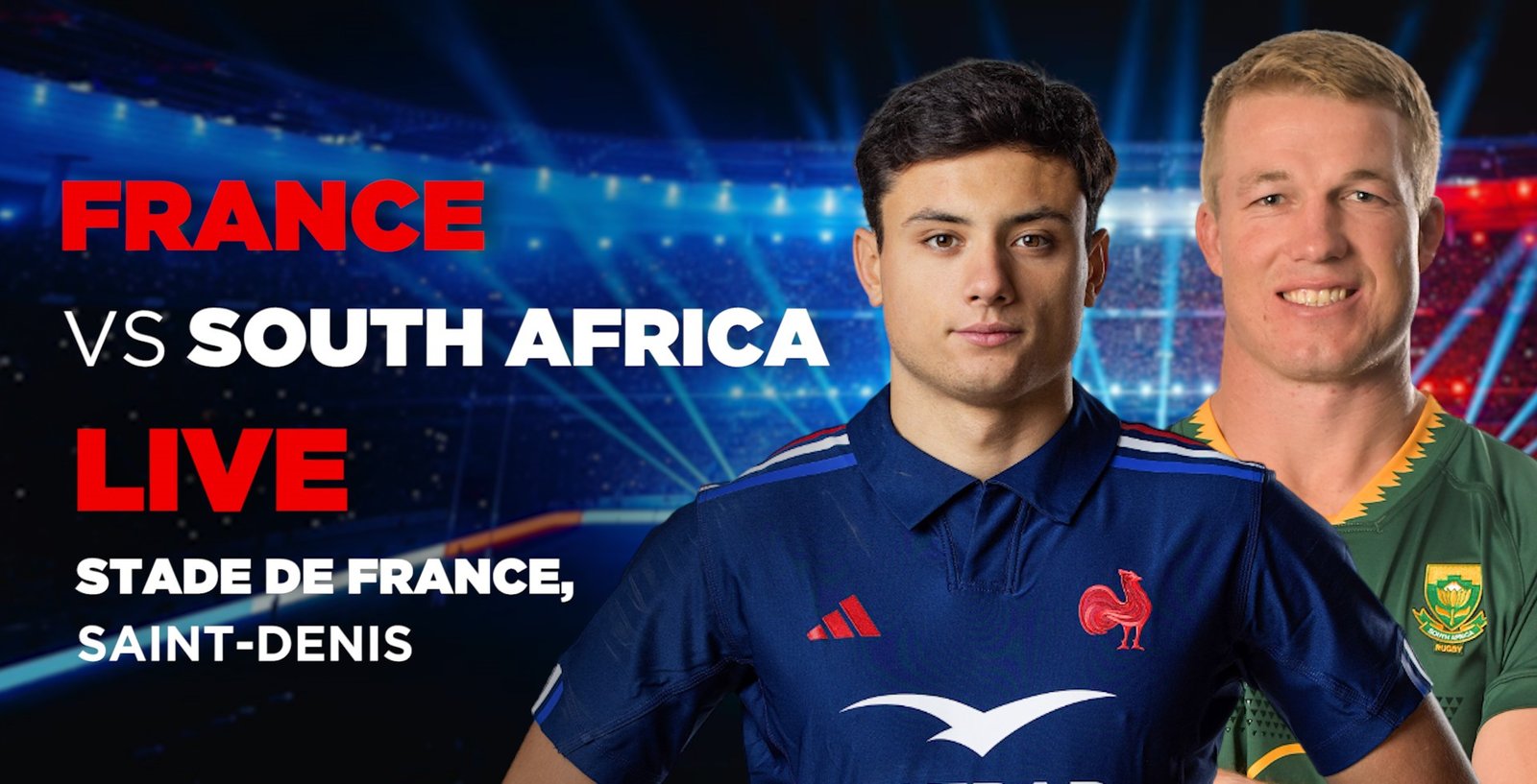 LIVE: France vs Springboks