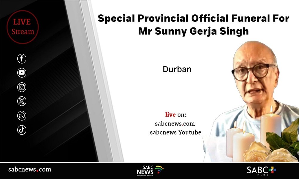 LIVE: Sunny Girja Singh funeral service