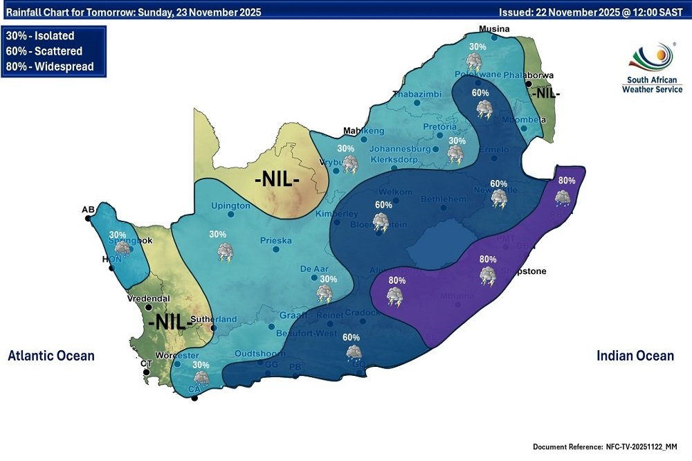 KZN disaster teams on high alert after severe weather warning