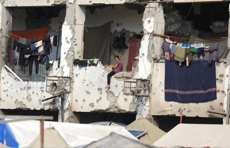 Gaza storms bring flooding, sewage and misery in tent camps – SABC News