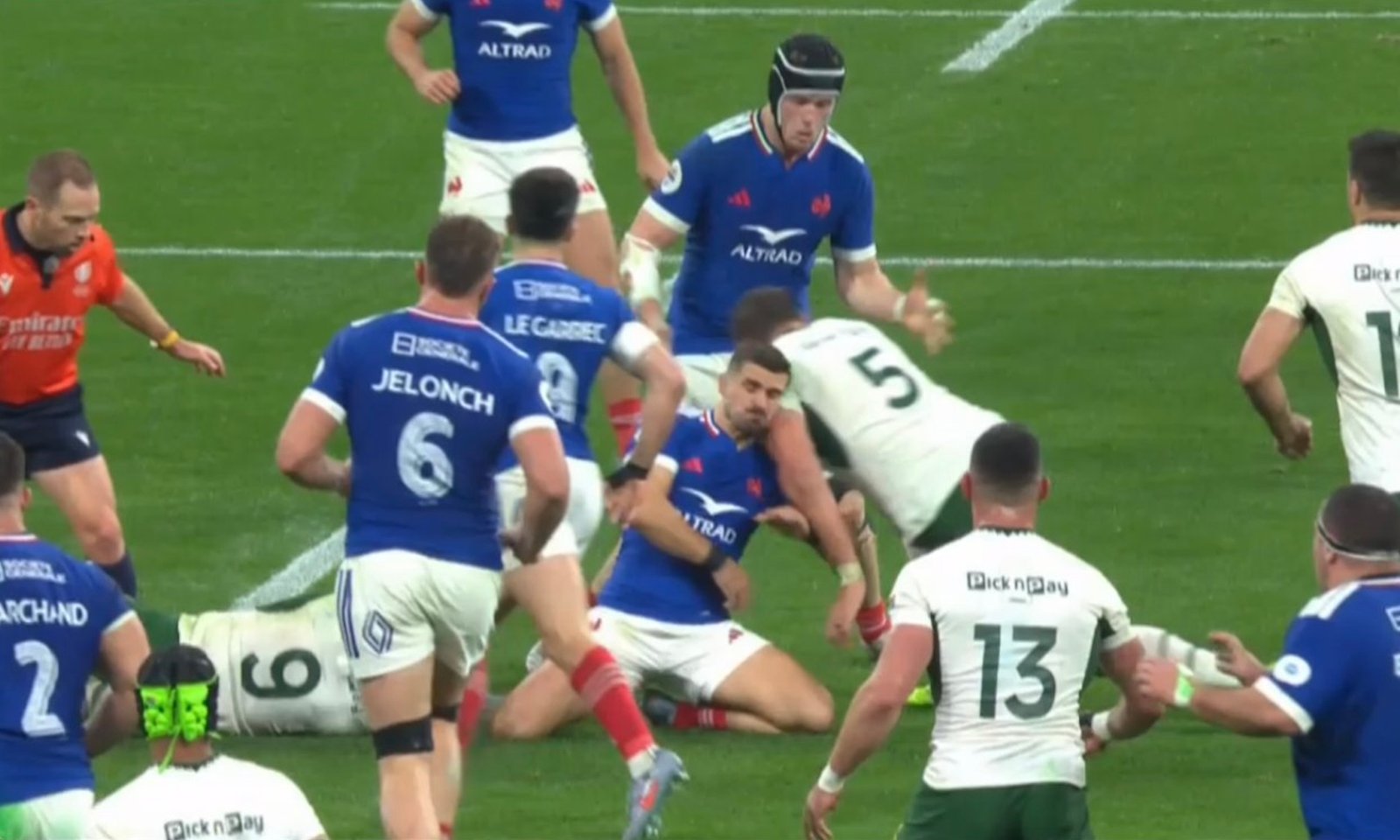 Did Lood deserve straight red card?