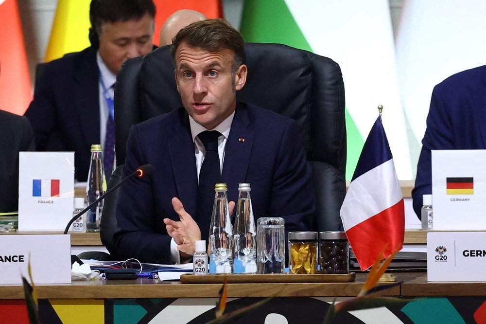 Macron voices concern over Sudan and Lebanon tensions