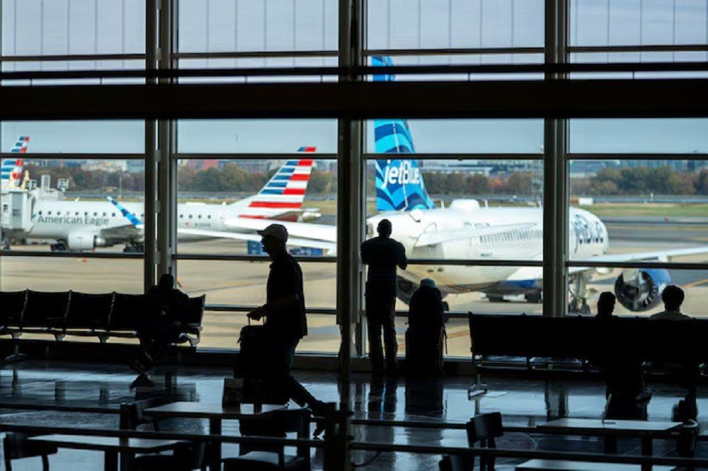 US airlines brace for third day of government-mandated flight cuts – SABC News