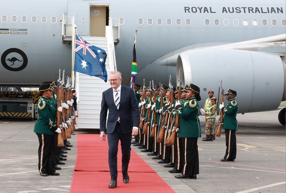 World leaders begin arriving in South Africa for G20 Summit