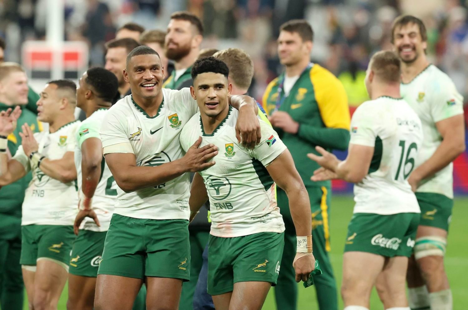 Boks courageous, red card harsh