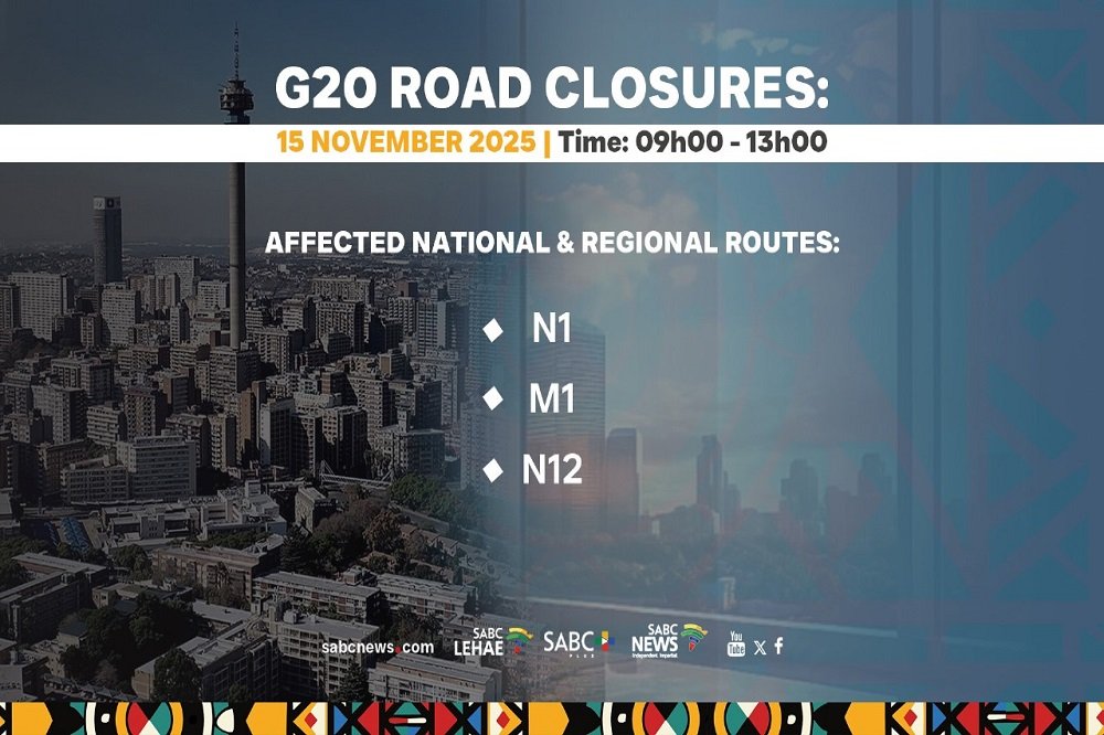 Joburg motorists cautioned to prepare for expected road closures