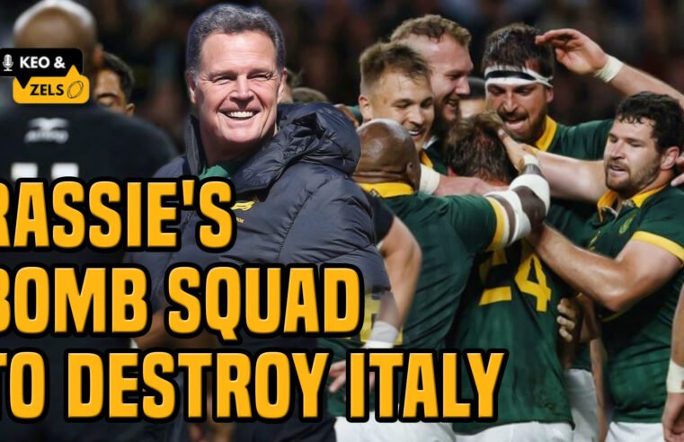 Keo & Zels: Rassie’s Bomb Squad to destroy Italy