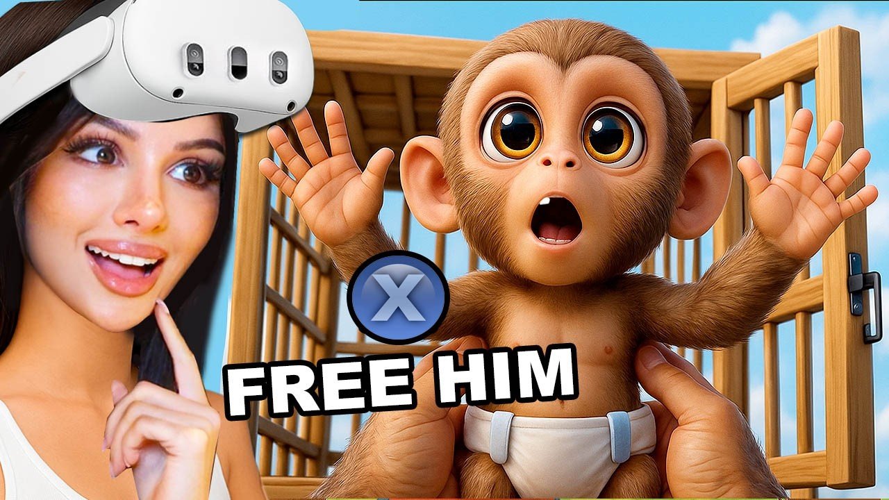 I SAVED Baby Monkey in VR
