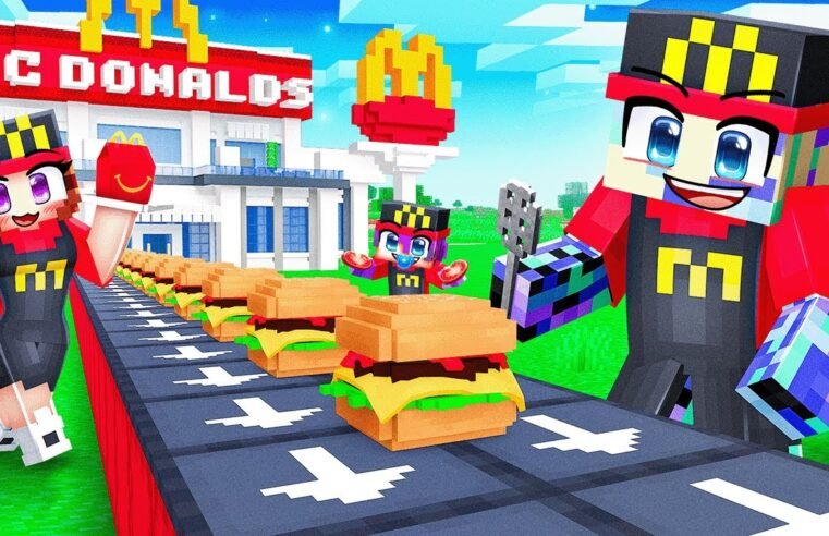 We Opened Our Own McDonalds in Minecraft!