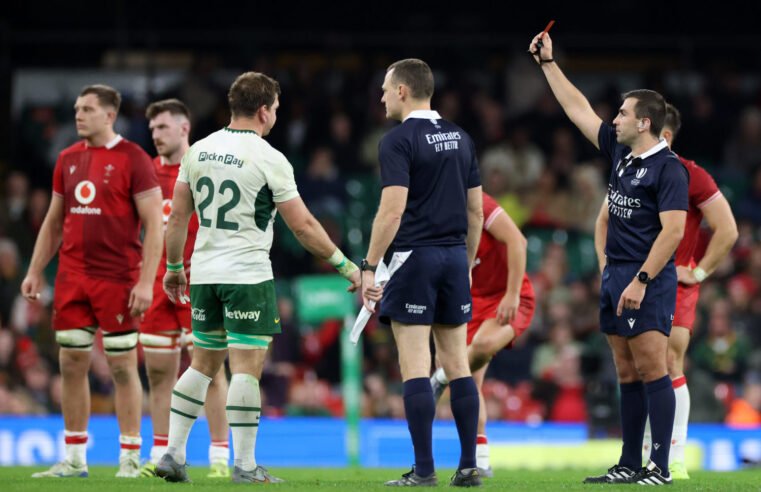 Hit players in the pockets for red cards